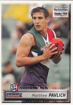 2003 Select The Advertiser-Sunday Mail AFL #107 Matthew Pavlich Front